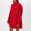 MM6 Maison Margiela Women's Oversized Shirt Dress - Red - Image 1