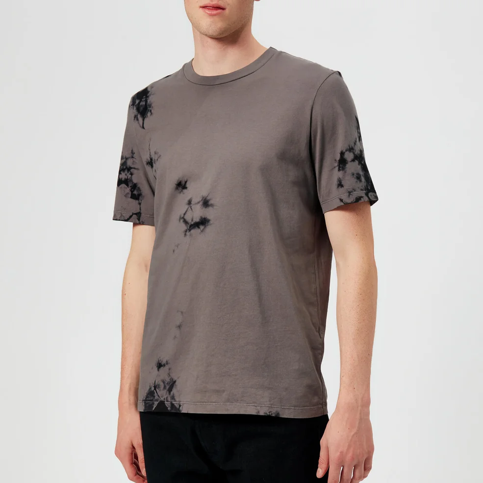 Helmut Lang Men's Dart Back T-Shirt - Grey Image 1