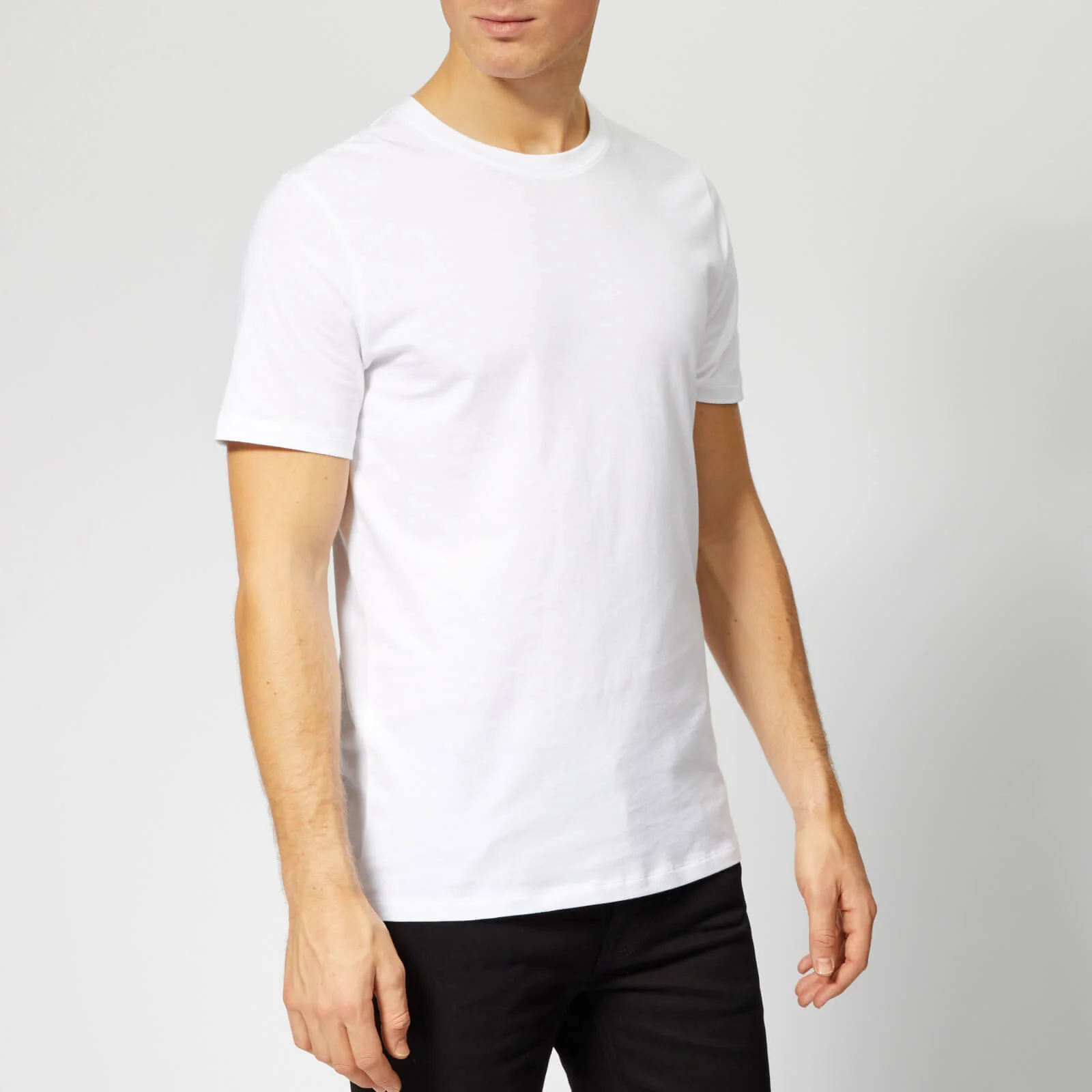 HUGO Men's Twin Pack T-Shirt - White Image 1