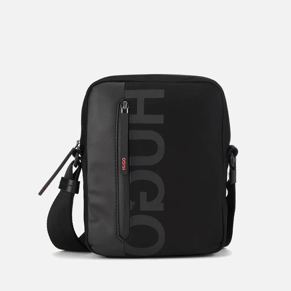 HUGO Men's Tech North South Cross Body Bag - Black Image 1