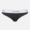 Calvin Klein Women's Cotton Bikini Briefs - Charcoal Heather - Image 1