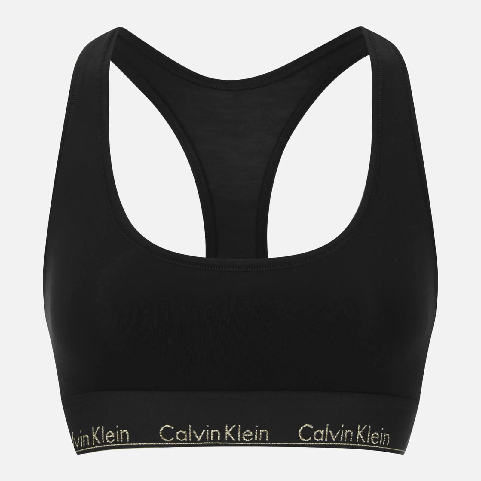 Calvin Klein Women's Unlined Bralette - Black Image 1