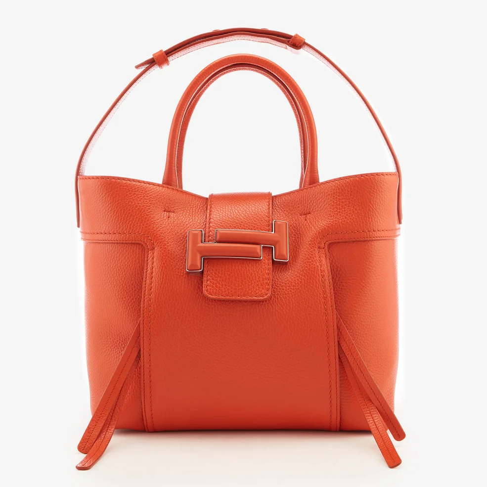 Tod's Women's Shopping Tote Bag - Orange Image 1