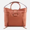 Tod's Women's Double T Medium Shopping Tote Bag - Brandy - Image 1