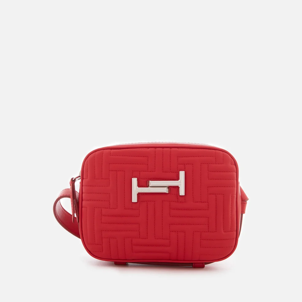Tod's Women's Double T Camera Bag - Red Image 1