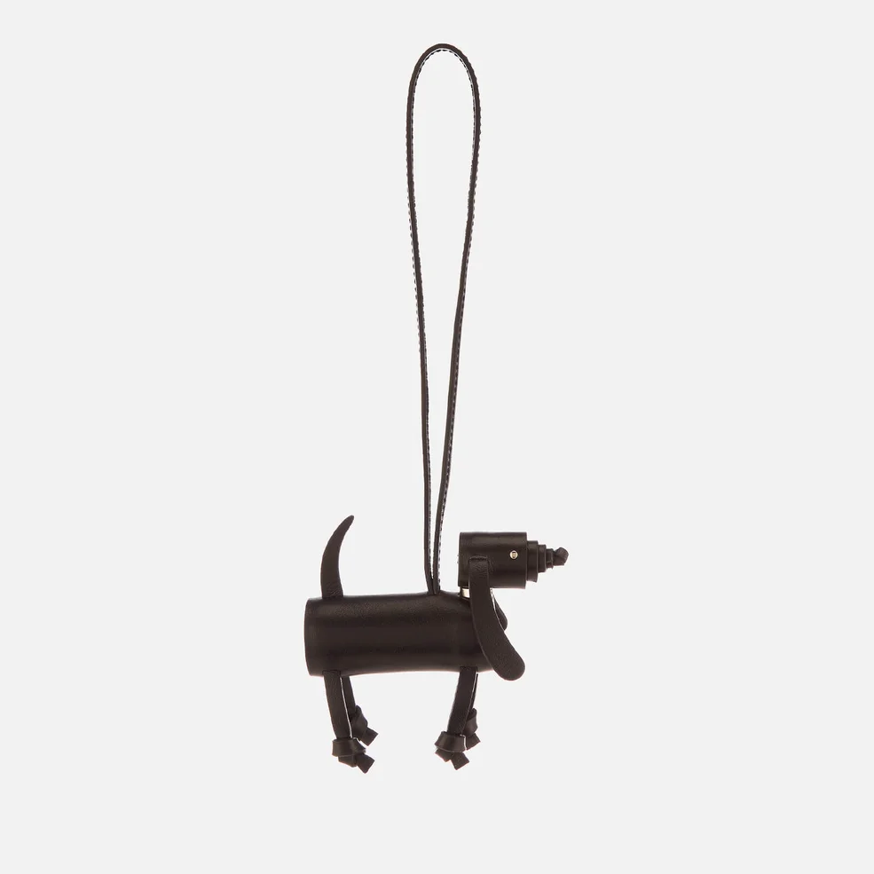 Tod's Women's Basset Dog Charm - Black Image 1