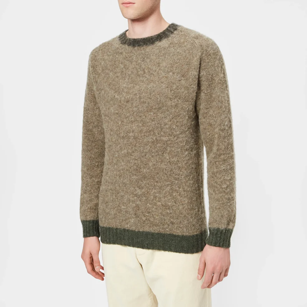 Howlin' Men's Captain Harry Trim Detail Knitted Jumper - Reflection Image 1