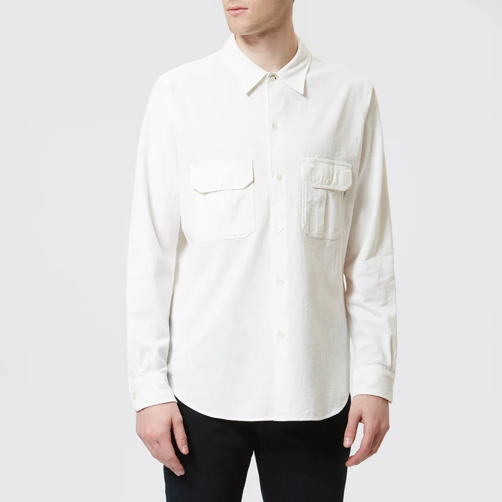 PS Paul Smith Men's Casual Fit Shirt - Off White Image 1
