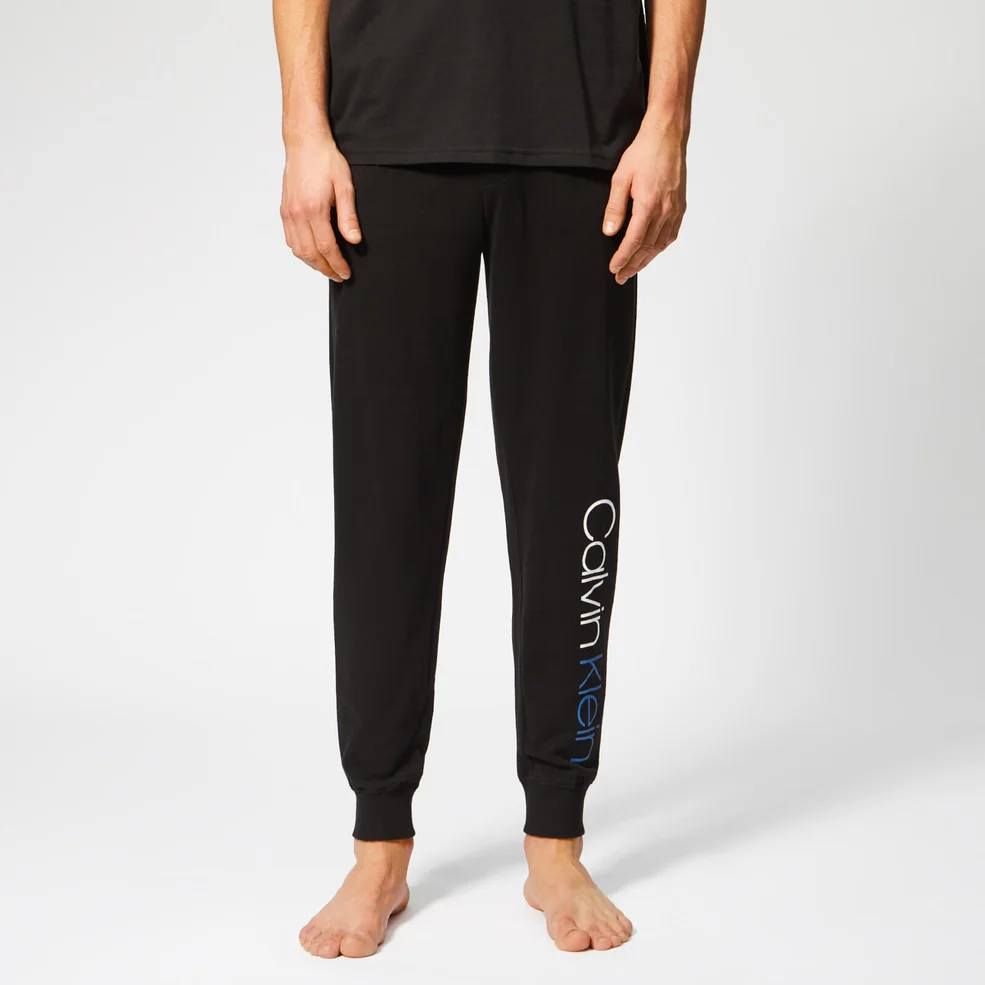 Calvin Klein Men's Logo Sweatpants - Black Image 1