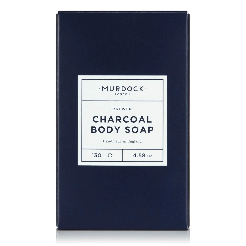 Murdock London Charcoal Body Soap 130g Image 1