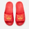KENZO Women's Tiger Pool Slide Sandals - Medium Red - Image 1