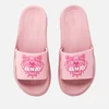 KENZO Women's Tiger Pool Slide Sandals - Pastel Pink - Image 1