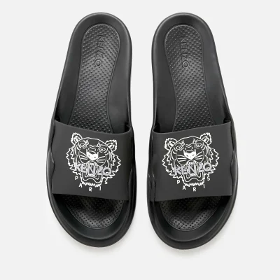 KENZO Women's Tiger Pool Slide Sandals - Black