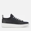 KENZO Women's K-City Leather Low Top Trainers - Black - Image 1