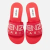 KENZO Women's Papaya Slide Sandals - Medium Red - Image 1