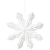 Broste Copenhagen Paper Snowflake Decoration - Small - White - Image 1