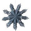 Broste Copenhagen Paper Snowflake Decoration - Medium - Orion Blue - Image 1