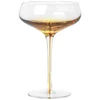 Broste Copenhagen Amber Cocktail Glass - Mouthblown Caramel - Image 1