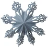 Broste Copenhagen Paper Snowflake Christmas Decoration - Large - Orion Blue - Image 1