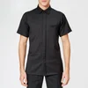 Matthew Miller Men's Cador Merino Wool Shirt - Black - Image 1
