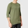Matthew Miller Men's Lochlan O Knitted T-Shirt - Green - Image 1