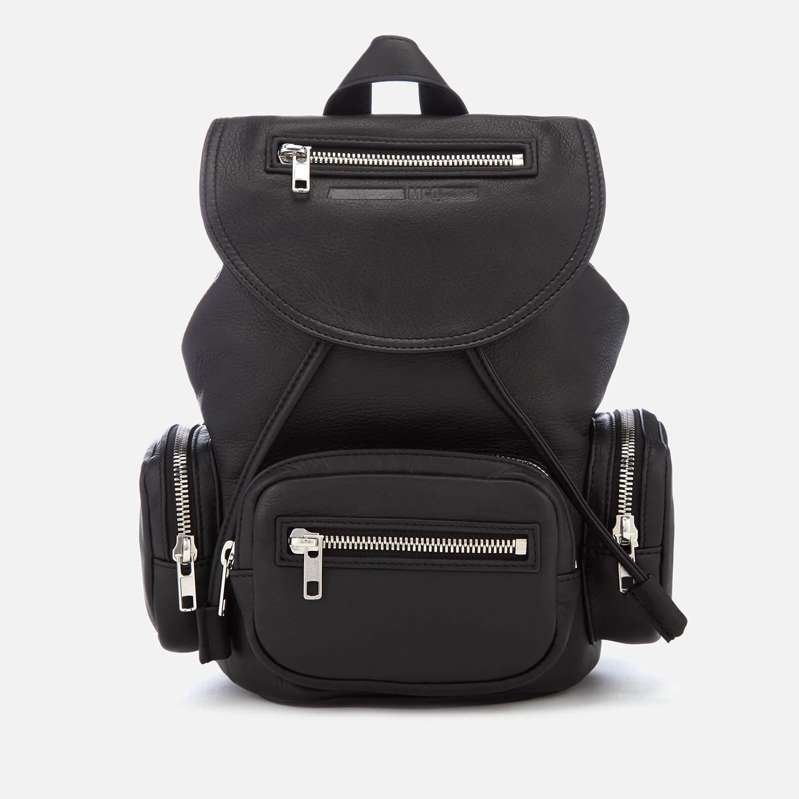 McQ Alexander McQueen Women's Mini Convertible Drawstring Bag - Black Image 1