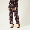 McQ Alexander McQueen Women's Piping Pintuck Track Trousers - Black - Image 1