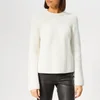 McQ Alexander McQueen Women's Lace Up Knitted Jumper - Ivory - Image 1