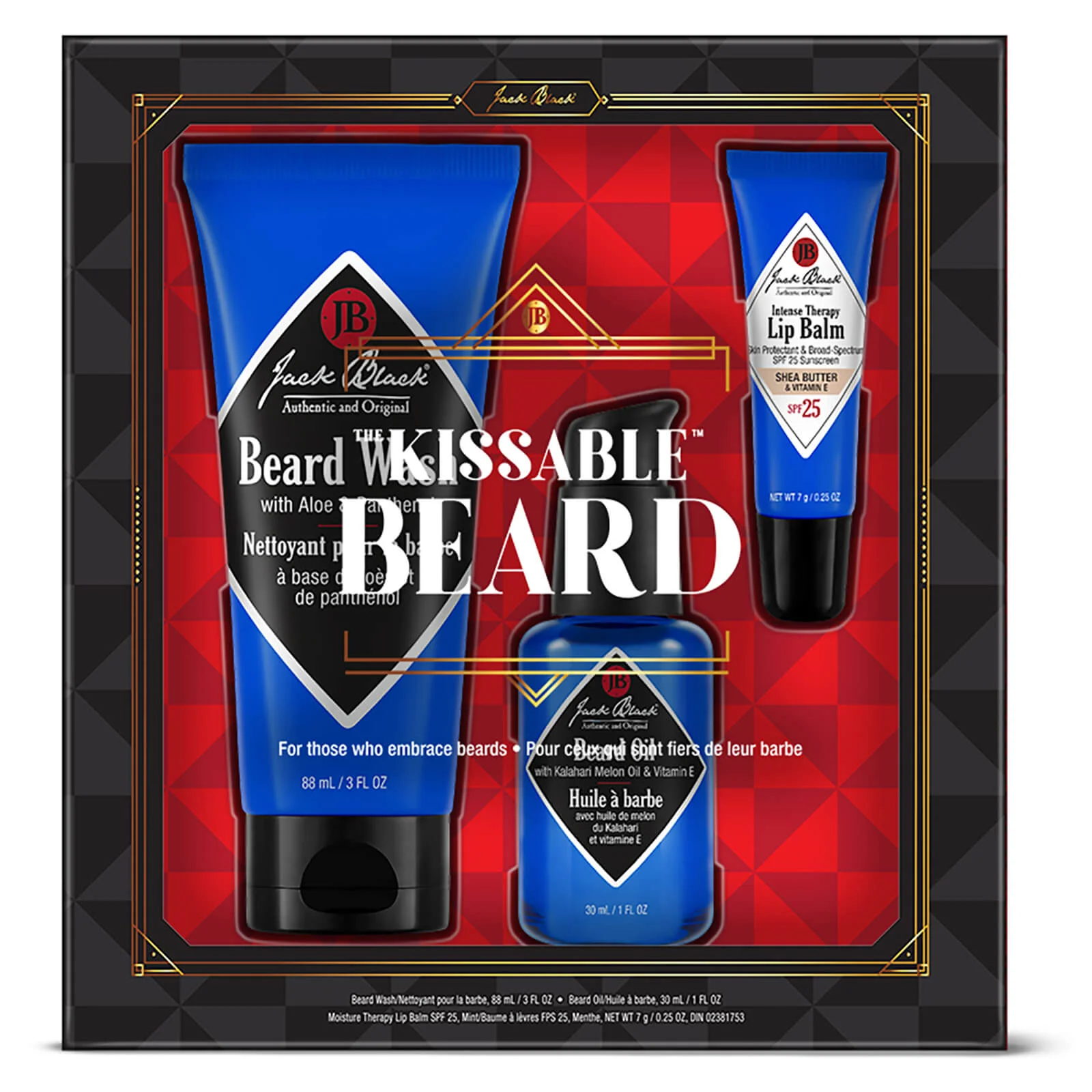 Jack Black Kissable Beard Gift Set (Worth £37.90) Image 1