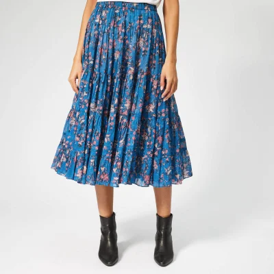 Marant Etoile Women's Elfa Skirt - Blue