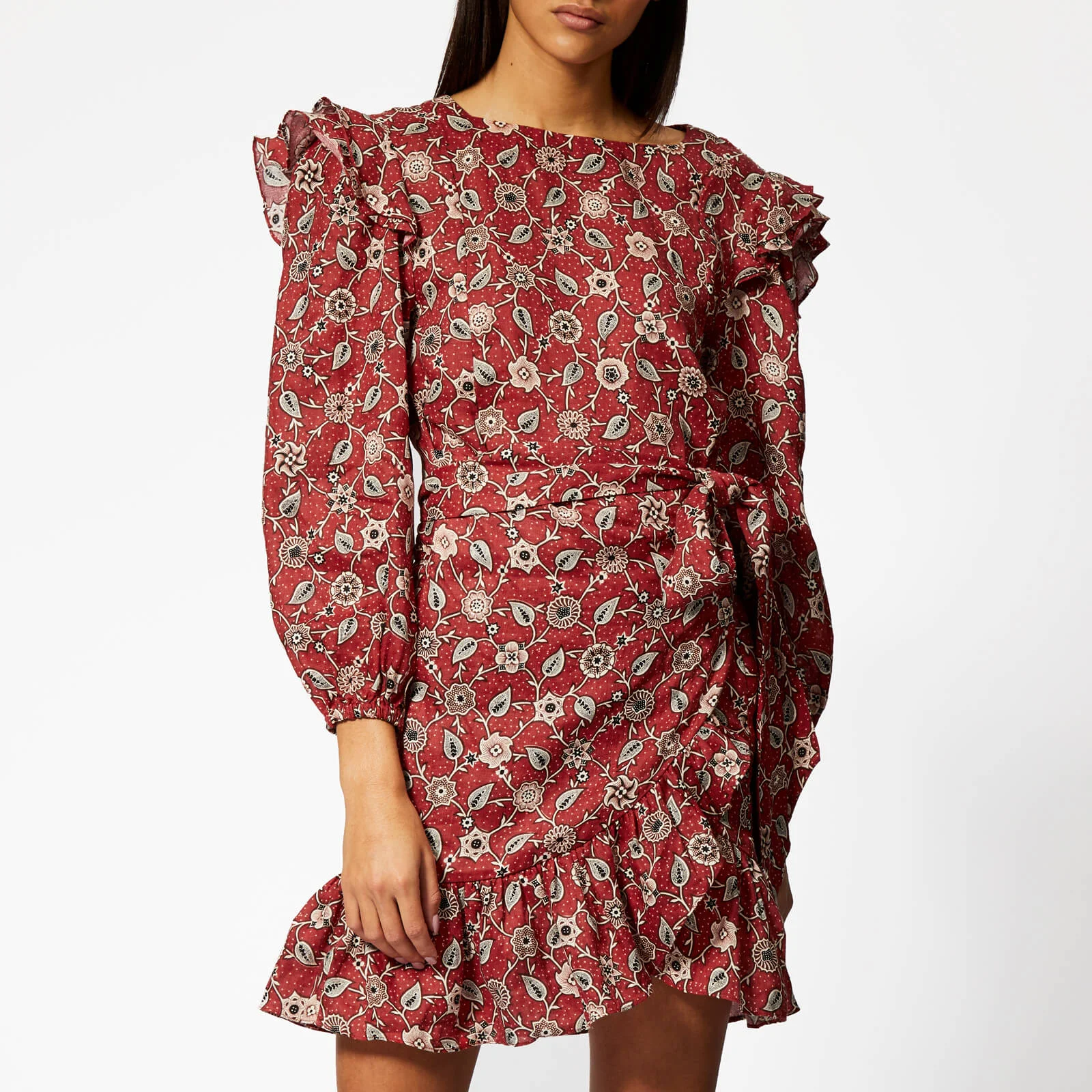 Marant Etoile Women's Telicia Dress - Rust Image 1