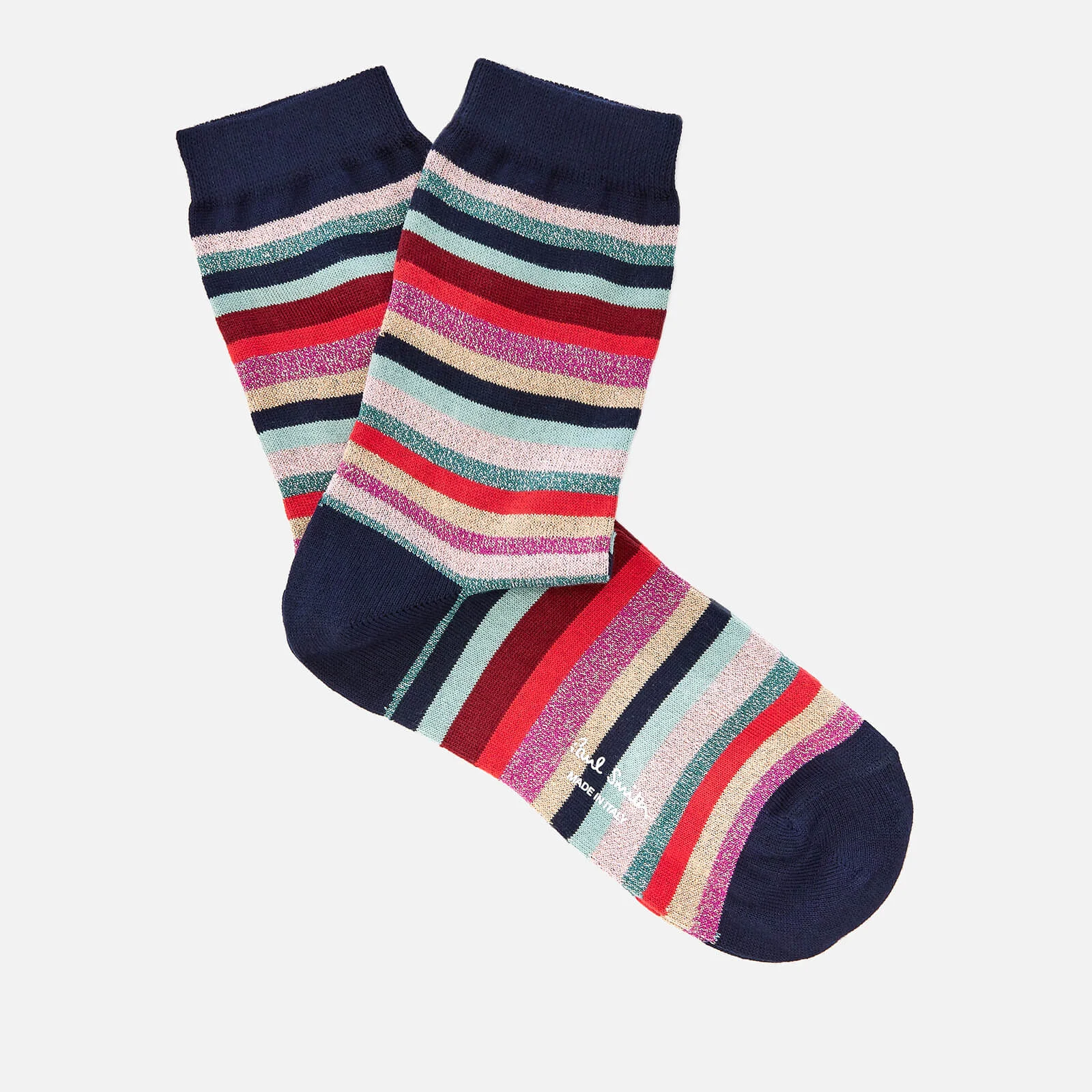 Paul Smith Women's Lurex Stripe Clarissa Socks - Multi Image 1