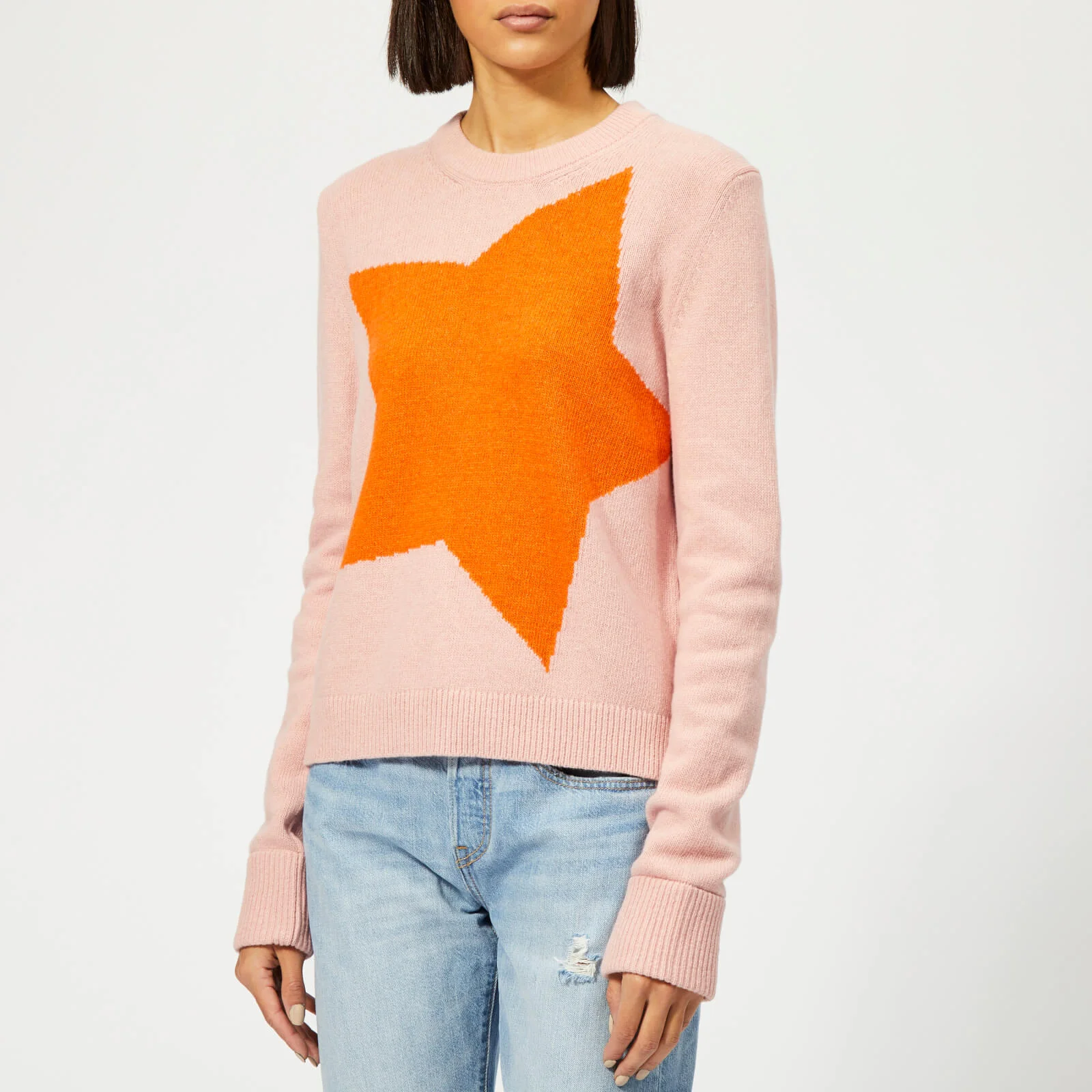 PS Paul Smith Women's Star Jumper - Pink Image 1