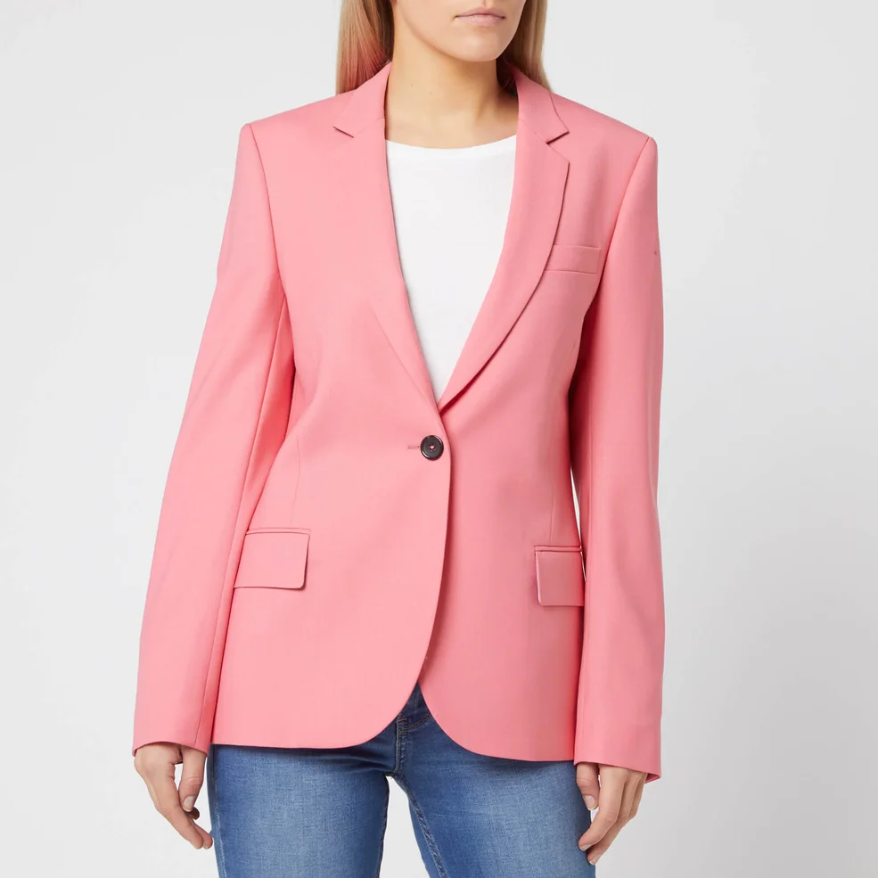 PS Paul Smith Women's Pink Jacket - Fuchsia Image 1