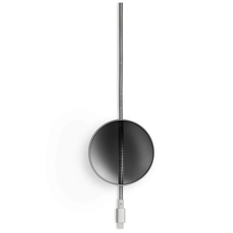 Native Union X Tom Dixon Dome Lightning Cable - Brushed Silver - 2m Image 1