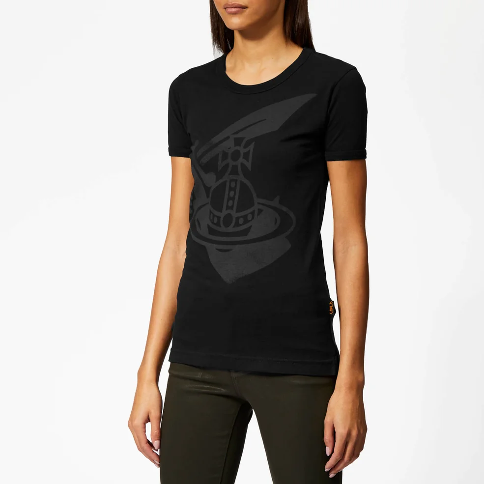 Vivienne Westwood Anglomania Women's Classic T-Shirt - Black Image 1