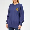 Vivienne Westwood Anglomania Women's Classic Sweatshirt with Badge - Navy - Image 1
