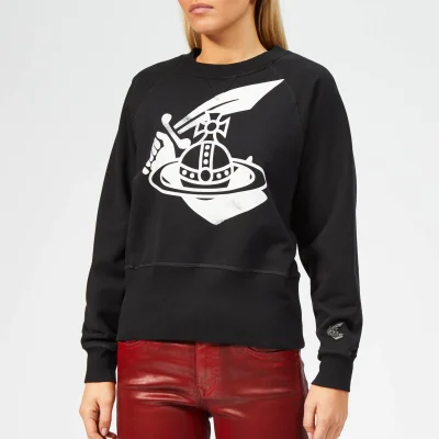 Vivienne Westwood Anglomania Women's Athletic Sweatshirt - Black