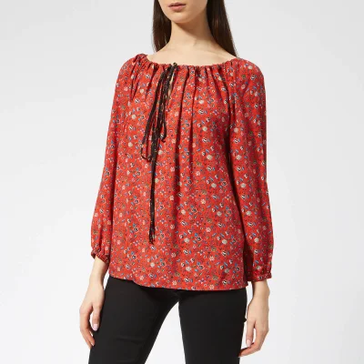 Vivienne Westwood Anglomania Women's Gypsy Blouse - Red