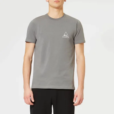 Avant L'Oeil Men's Breast Logo Basic T-Shirt - Grey