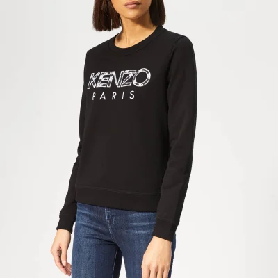 KENZO Women's Fitted Sweatshirt - Black