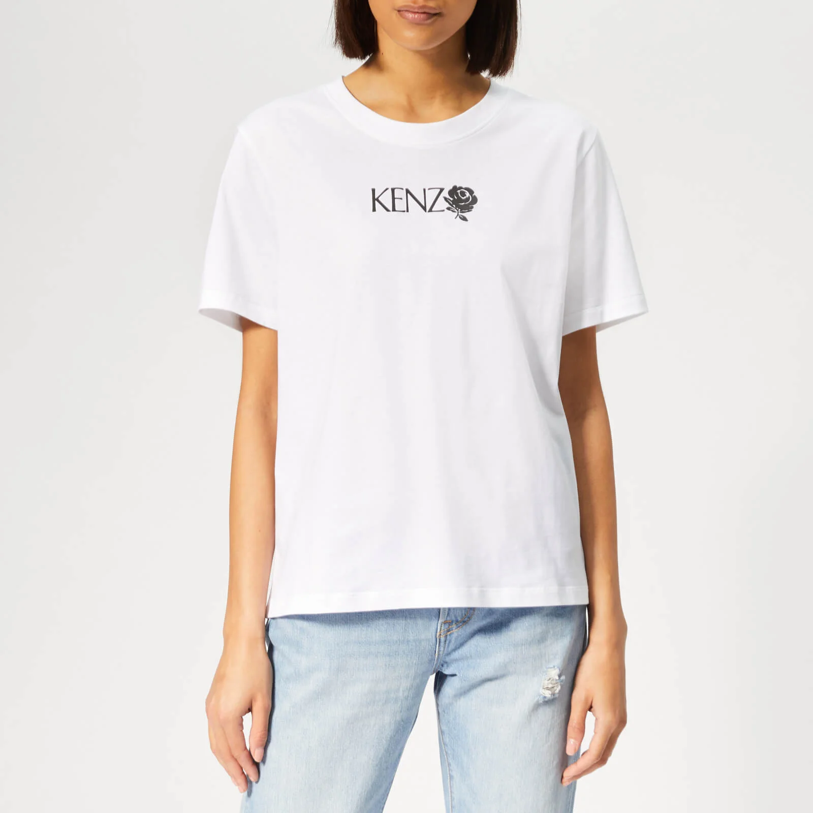 KENZO Women's Comfort T-Shirt - White Image 1