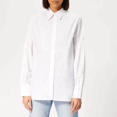 KENZO Women's Cotton Poplin Shirt - White