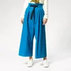 KENZO Women's Cropped Belted Pants - Cobalt - Image 1