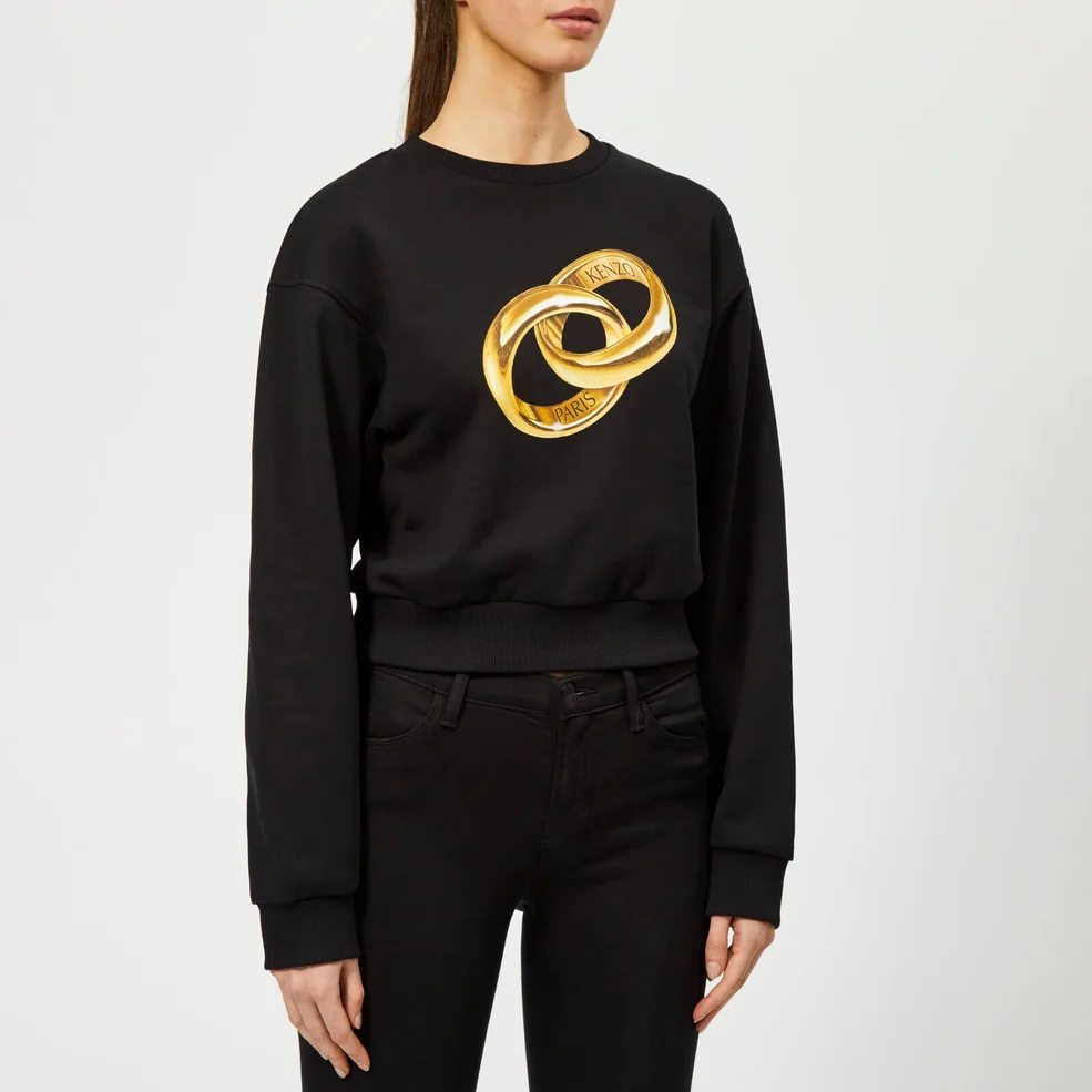 KENZO Women's Bold Sweatshirt - Black Image 1