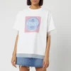 KENZO Women's Comfort T-Shirt Double Layer - White - Image 1