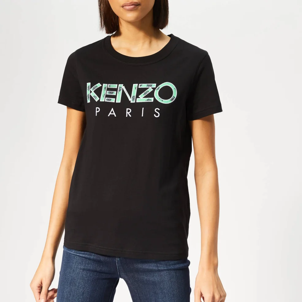 KENZO Women's Fitted T-Shirt - Black Image 1