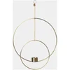 Ferm Living Hanging Tealight Deco - Circular - Brass - Image 1
