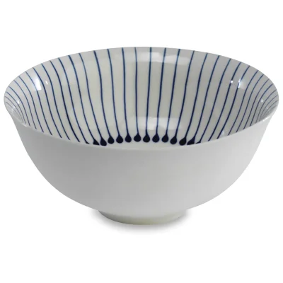 Nkuku Iba Ceramic Bowl - Indigo