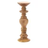 Nkuku Akello Candle Stick - Mango Wood - 46cm - Image 1